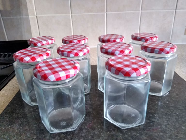 Preserve Jars with Lids