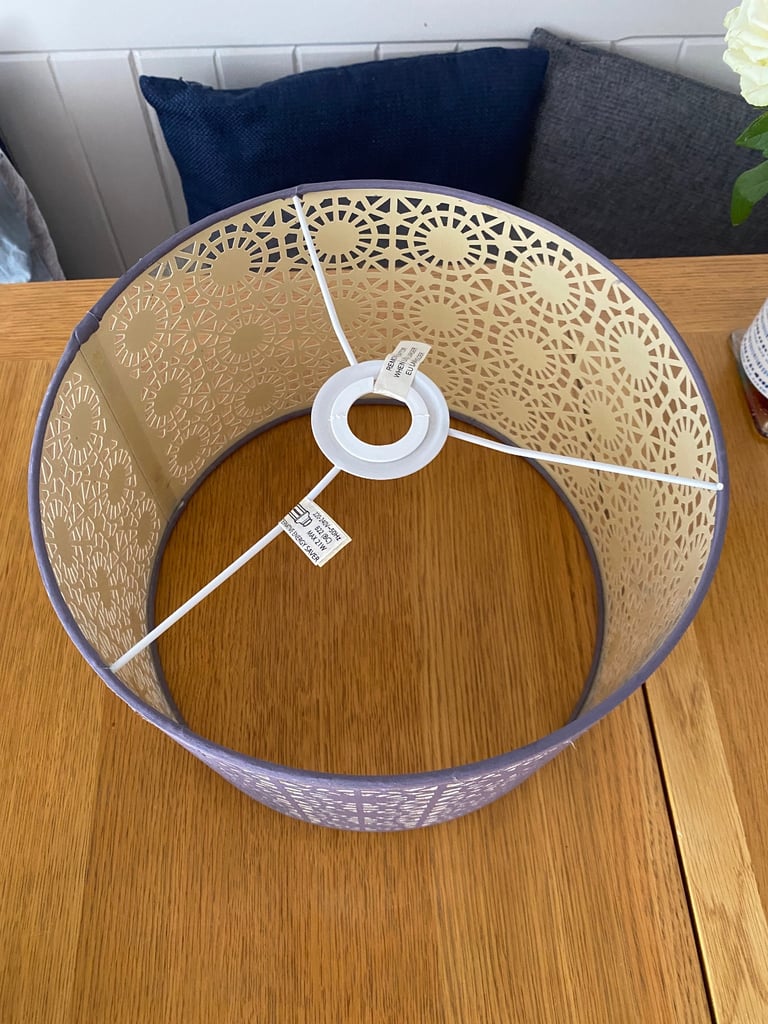 Grey Lampshade
