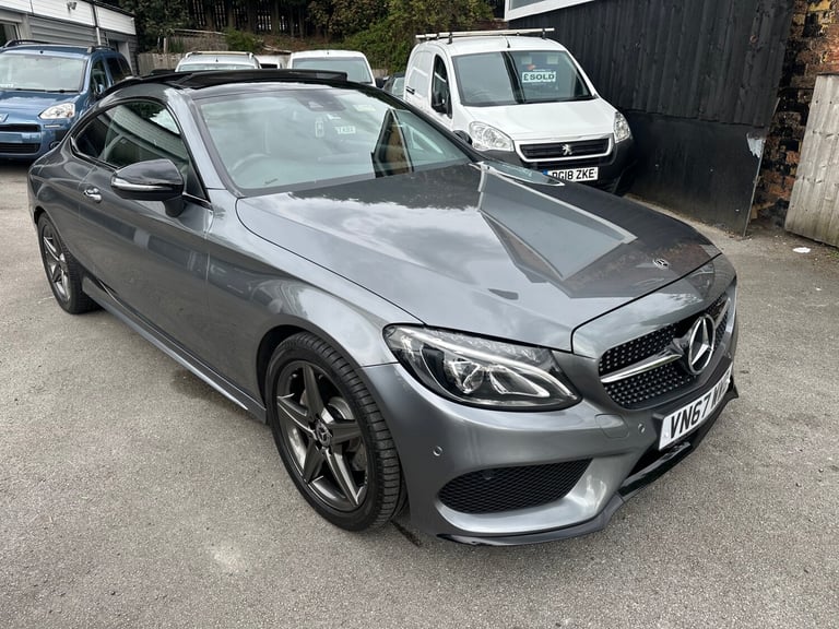 2017 Mercedes-Benz C Class C220d AMG Line Premium Plus 2dr Auto COUPE Diesel Automatic