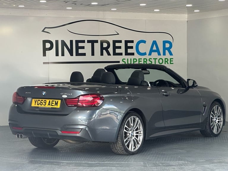 2019 BMW 4 Series 3.0 435d M Sport Convertible 2dr Diesel Auto xDrive Euro 6 (s/s) (313 ps) Conve...