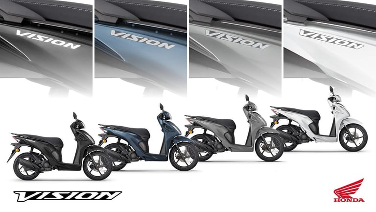 2025 NEW Honda Vision 110, Learner Legal 125cc 
