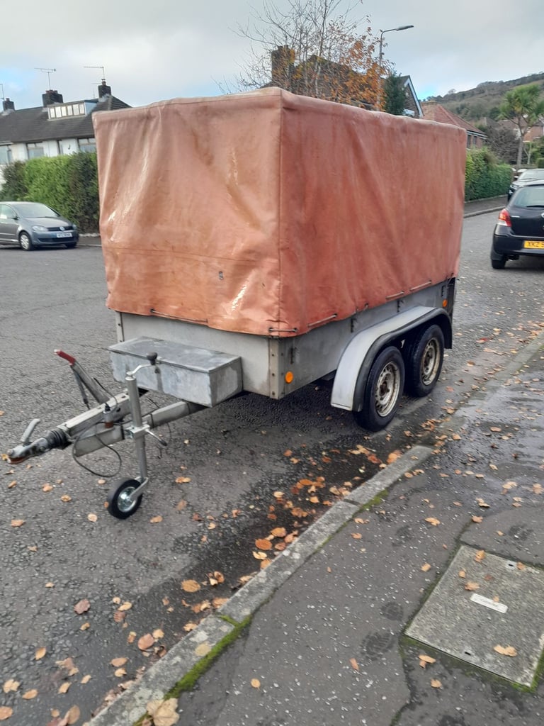 4 wheel galvanised trailer 