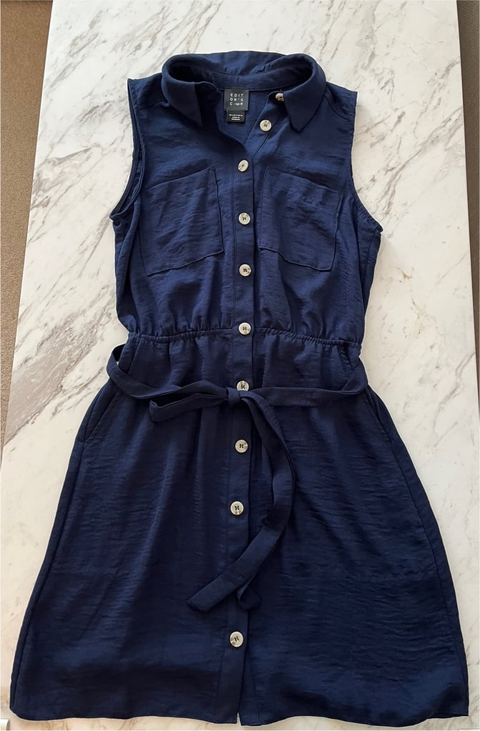 Editor’s Cut Navy Dress (new without tag) 