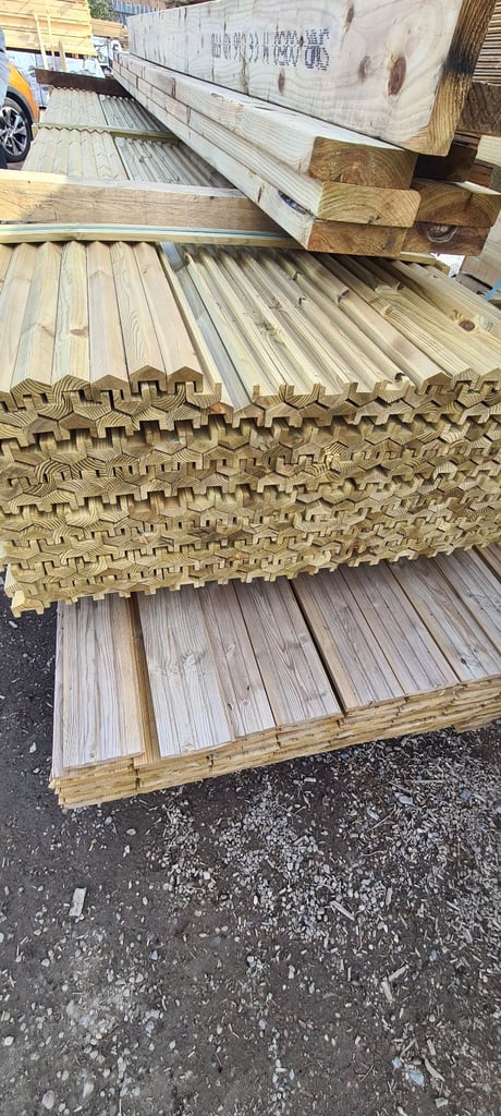 Timber fencing capping 