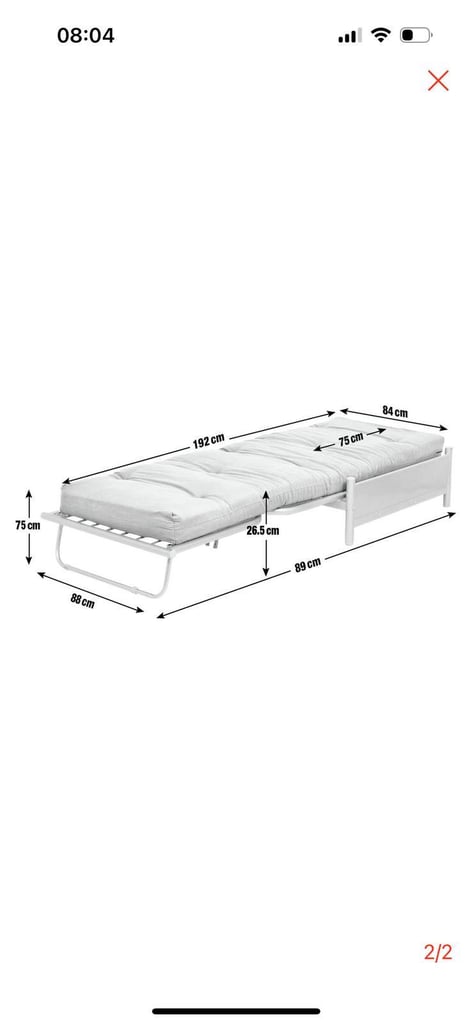 Single sofa bed