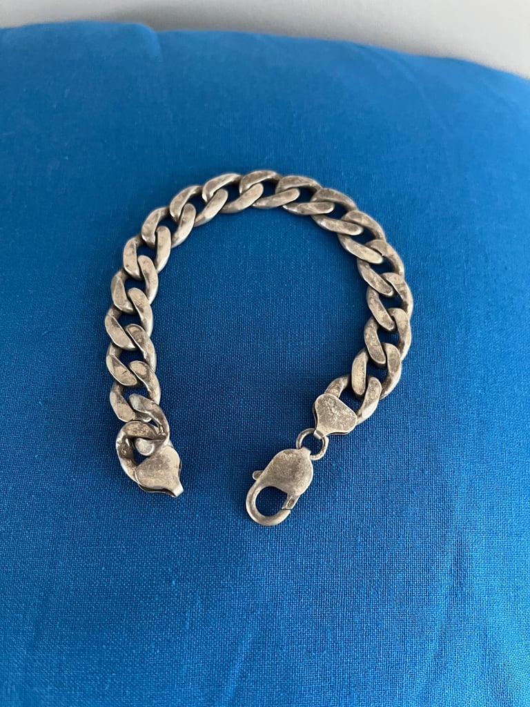 image for Sterling silver link bracelet