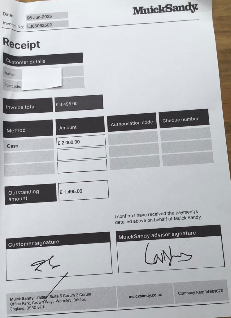 MuickSandy Mobility Scooter.