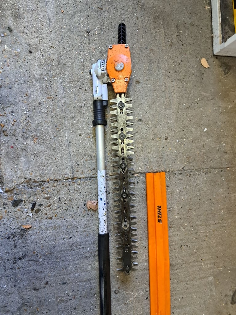A stihl KM111R hedge cutter 