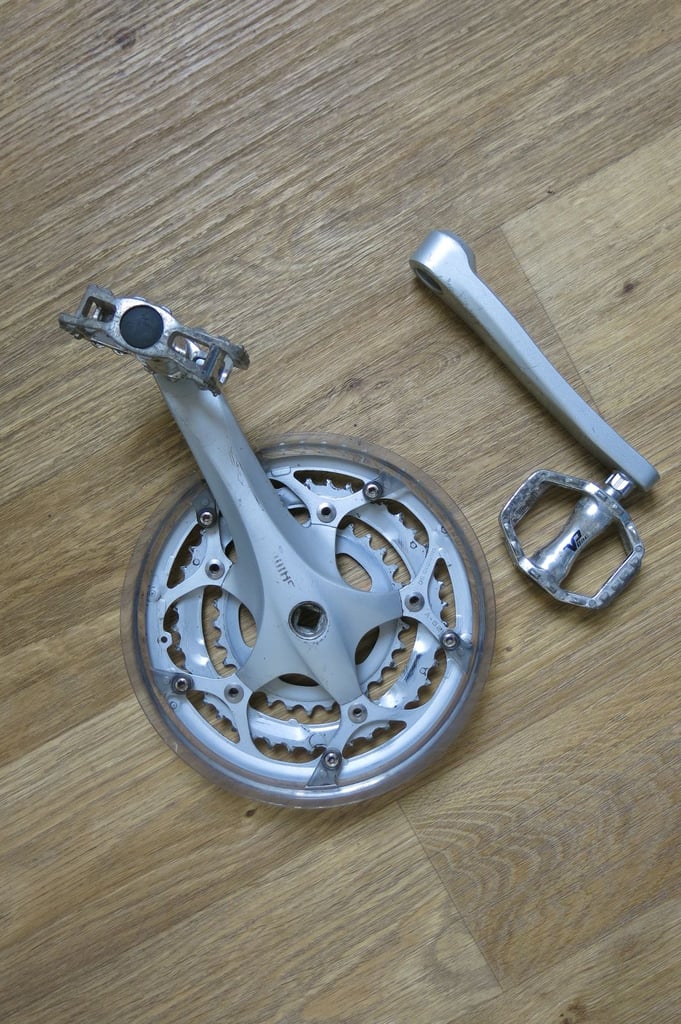 image for Shimano Triple Chainset & Pedals