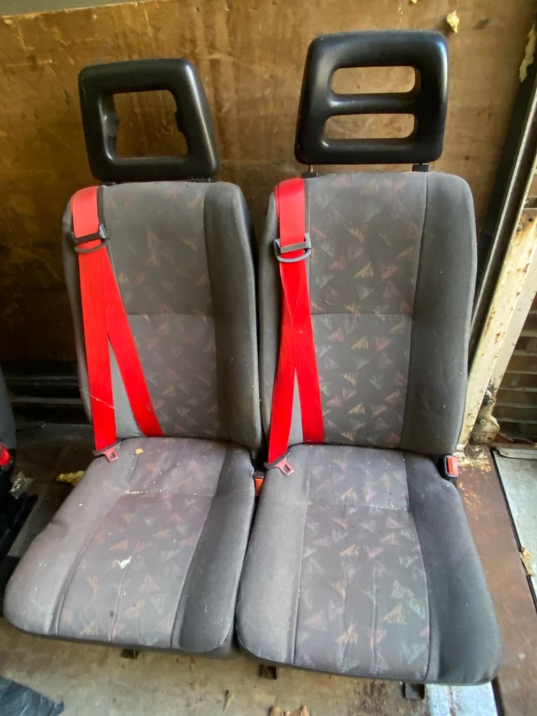 image for Citroen seats with sitting belts, double £80 - single £45