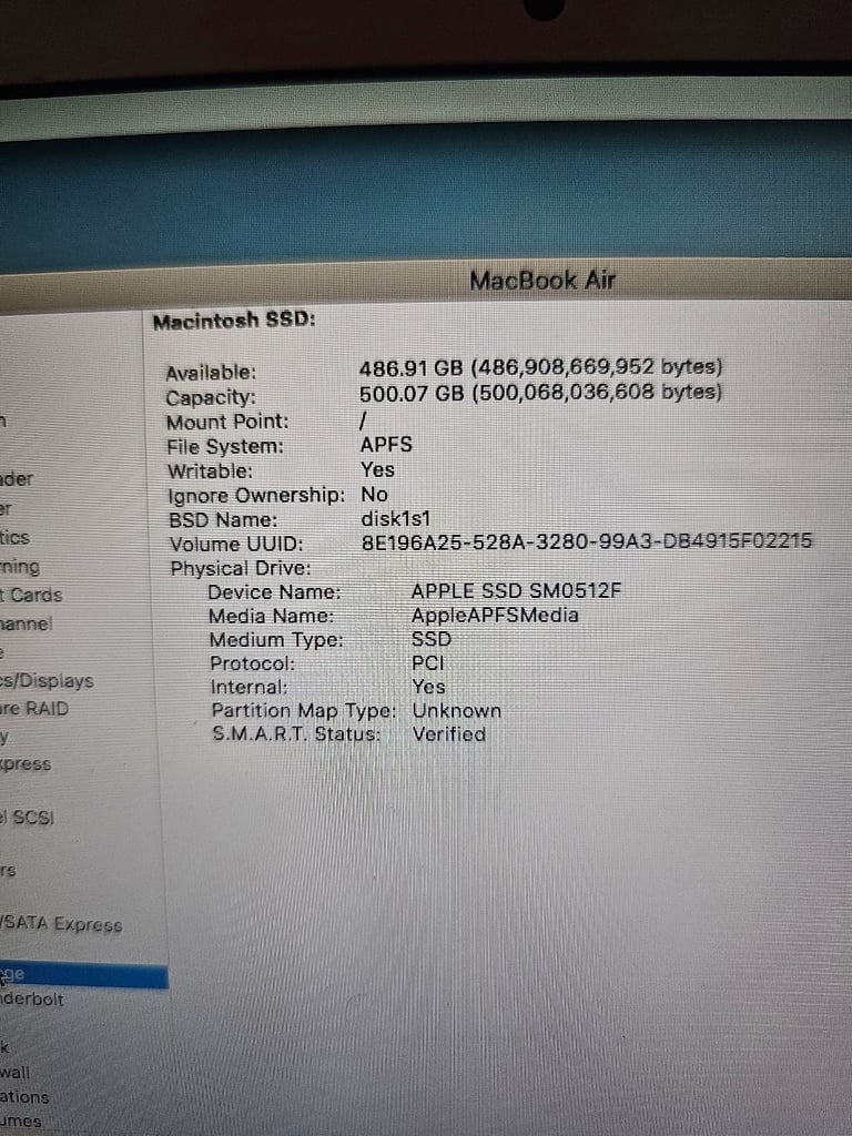 Apple macbook air 2011 