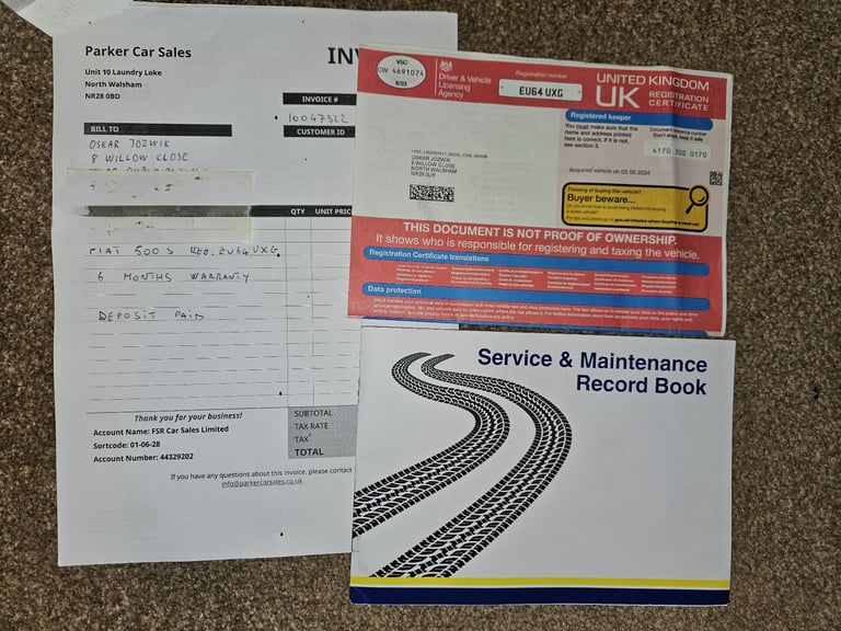 2014 Fiat 500 S  1.2  Petrol  Manual Low Milage 