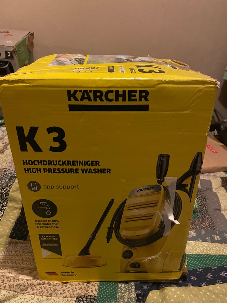 New & Unused Kärcher K3 Power Control Pressure Washer