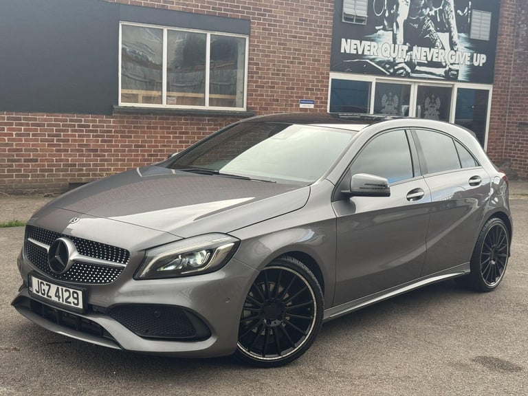 2018 Mercedes-Benz A-Class 1.5 A180d AMG Line (Premium Plus) Euro 6 (s/s) 5dr HATCHBACK Diesel Ma...