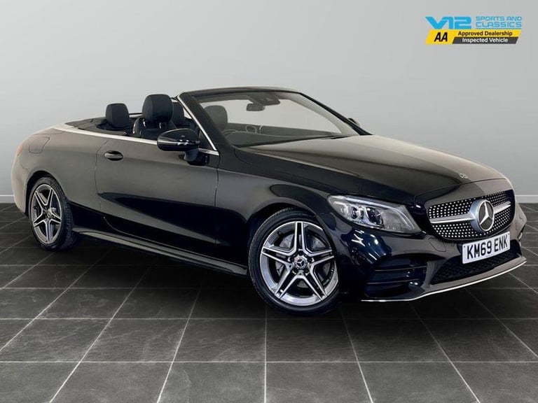 2019 Mercedes-Benz C Class 2.0 C220d AMG Line (Premium) Cabriolet G-Tronic+ Euro 6 (s/s) 2dr Auto...