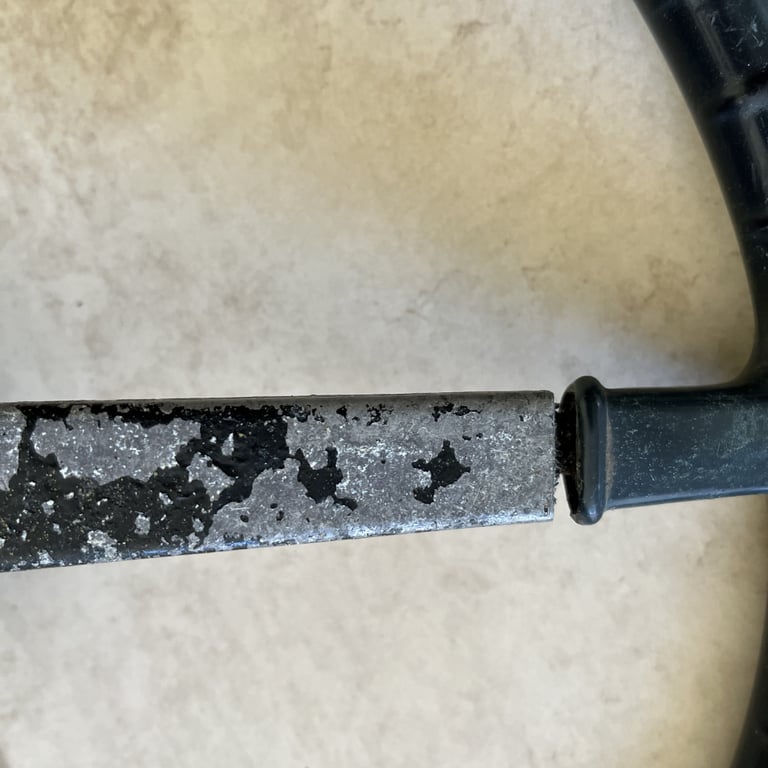 Austin A30 steering wheel 17 inch diameter. OTHER PARTS AVILABLE.