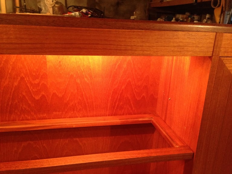 VINTAGE RETRO G PLAN FRESCO TEAK CUPBOARD SHELF TOP SECTION OF SIDEBOARD ONLY 