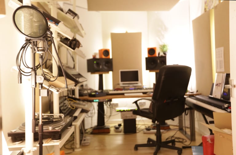image for Soundproof Room * Artist Studio * Soundtrack Studio * Music Studio * Workspace In Hackney Wick * E9