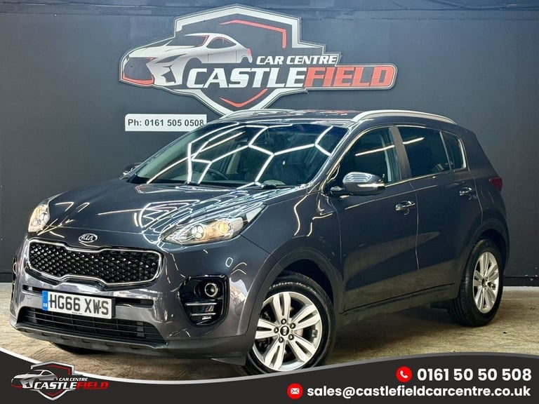 2017 Kia Sportage 1.6 GDi 2 SUV 5dr Petrol Manual Euro 6 (s/s) (130 bhp) ESTATE Petrol Manual
