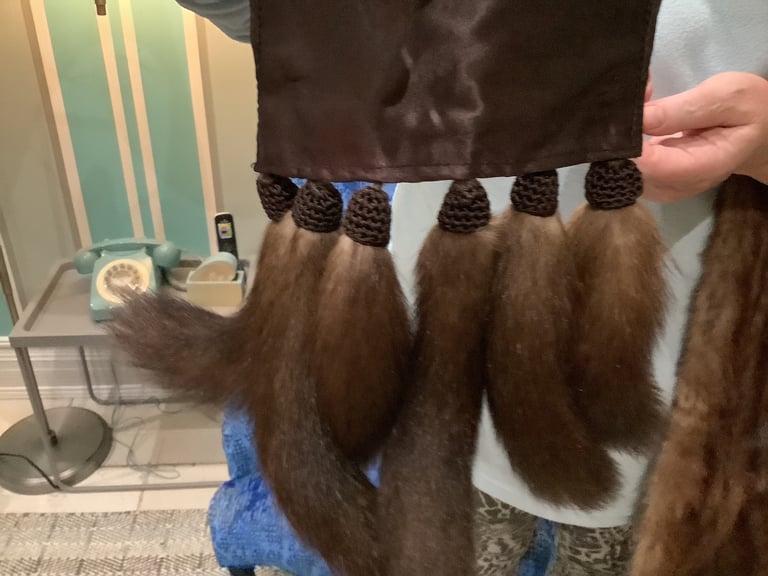Vintage Mink brown stole ……..open to offers