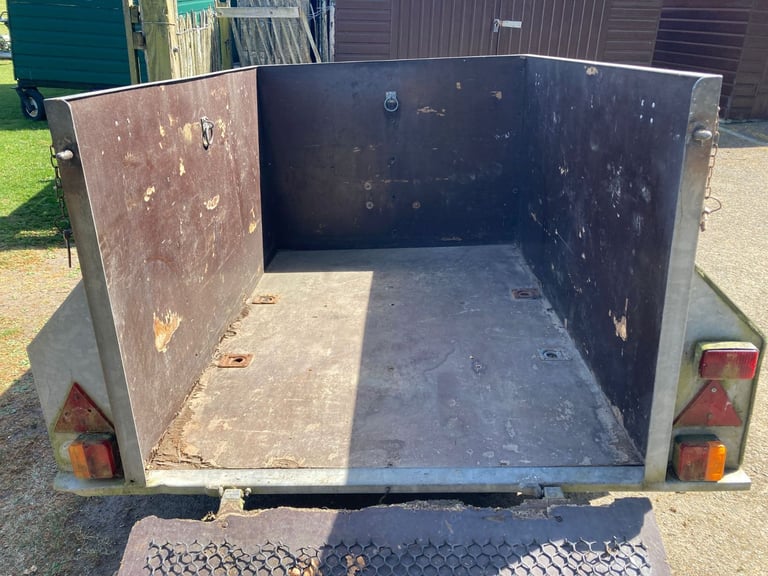 Box trailer - good used condition, plenty tread in tyres.