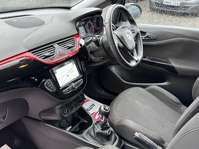 2019 Vauxhall Corsa 1.4i SRi VX Line Nav Black Euro 6 (s/s) 5dr HATCHBACK Petrol Manual