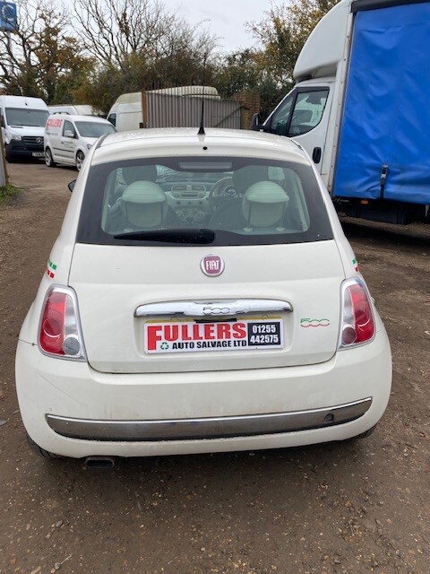 2010 Fiat 500 1.2 Lounge 3dr [Start Stop] DAMAGES REPAIRABLE SALVAGE HATCHBACK Petrol Manual