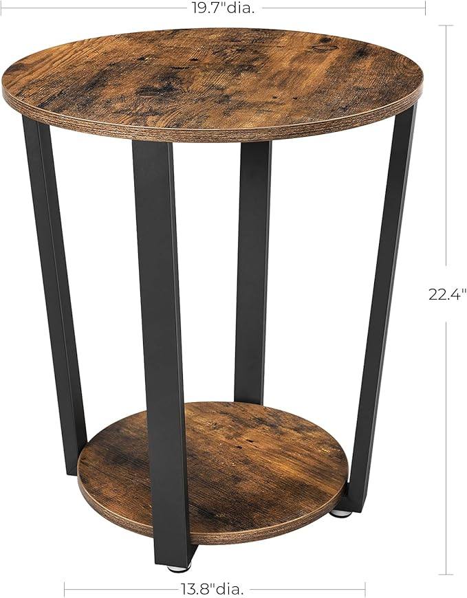 Round end table