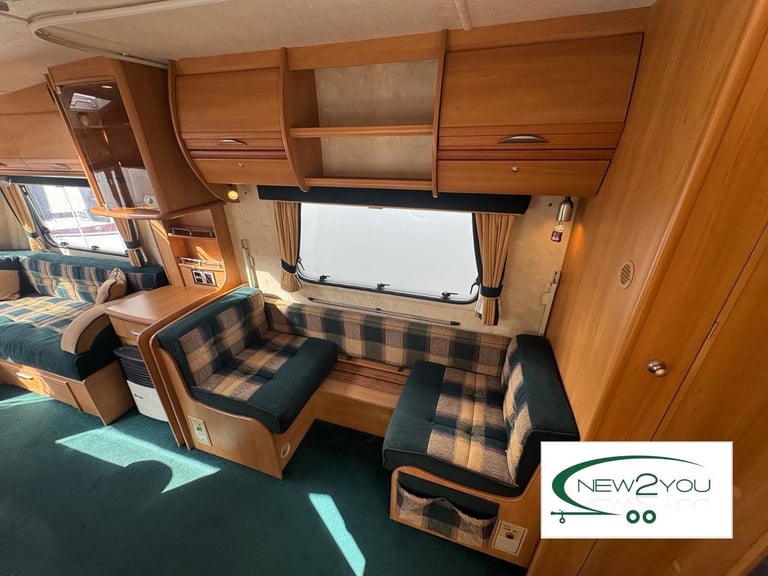 2002 Swift Conqueror 580 LUX 4 Berth Caravan - STOCK E187