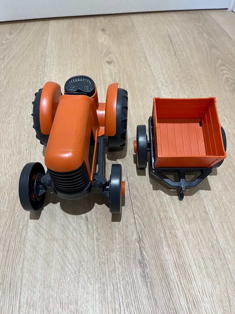Green Toys tractor and trailer (price reduced)