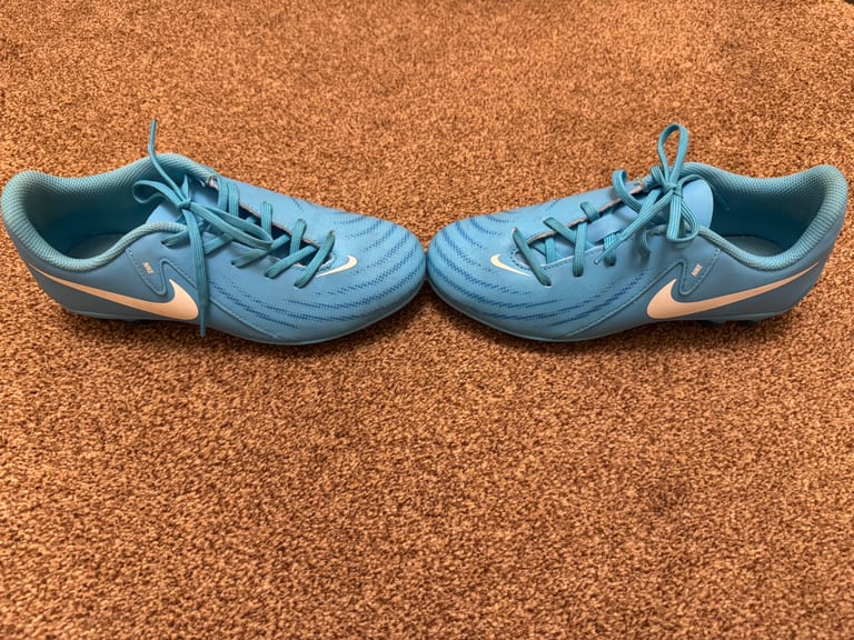 Blue football boots size 3.5