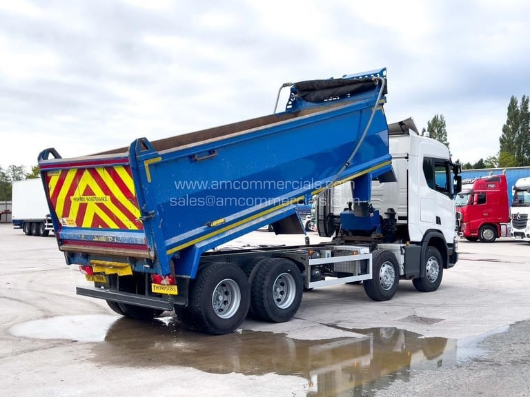2021 (21) SCANIA R450 XT 32T 8X4 TIPPER