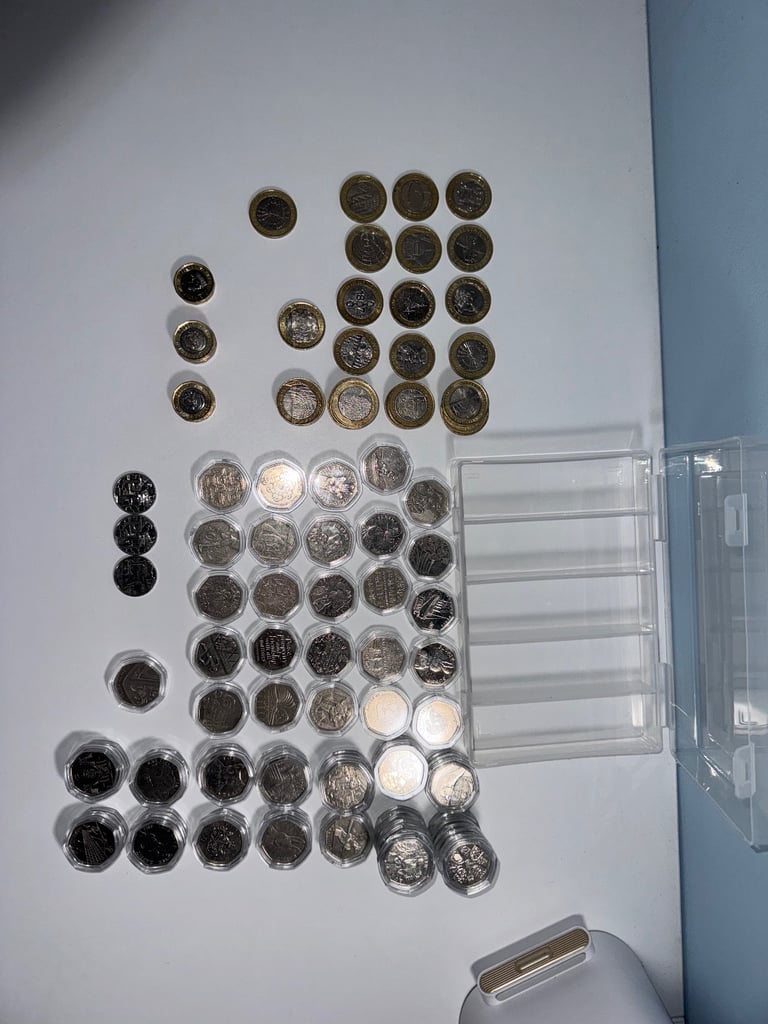 50p & £2 Coin Collection Job Lot