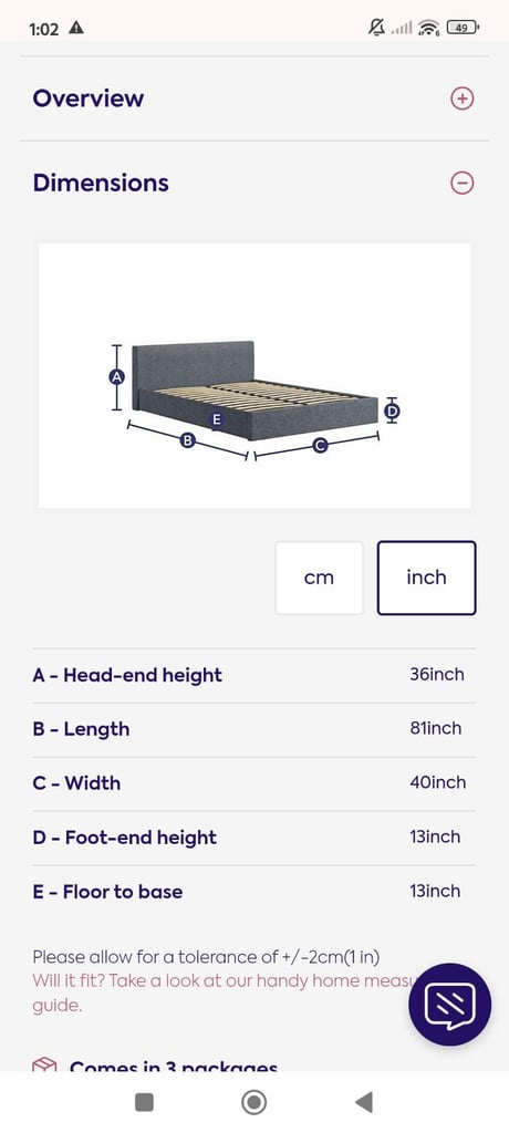 Dreams Single otterman bed