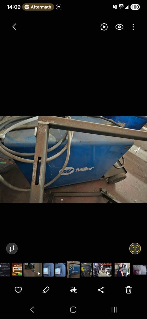 Miller integra 243 mig welder 3 phase 