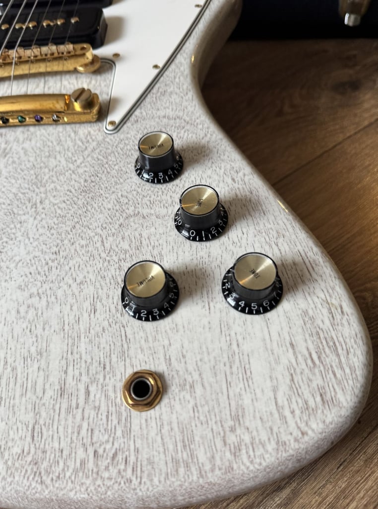 Gibson Custom Shop Firebird Non-Reversed P-90s TV White - Trades