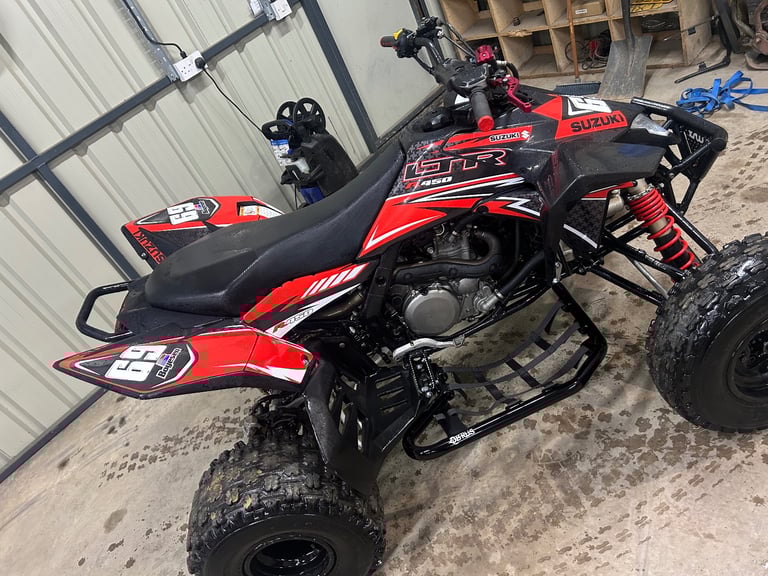 2008 Suzuki ltr 450 black edition 