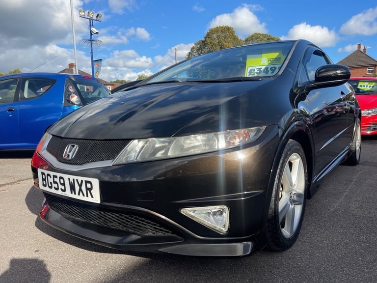image for 2009 59 HONDA CIVIC 1.8 I-VTEC TYPE S GT HATCHBACK 3DR PETROL MANUAL (155 G/KM,