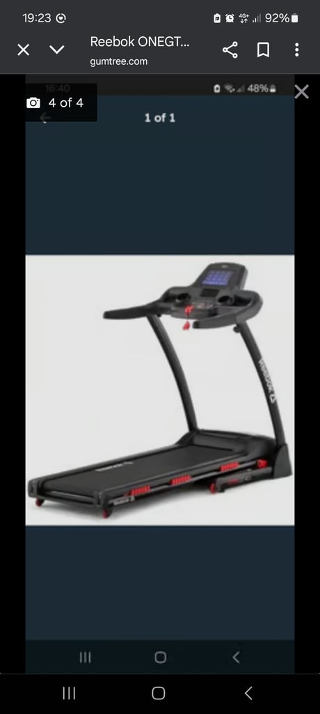 image for Reebok ONEGT40i Treadmill
