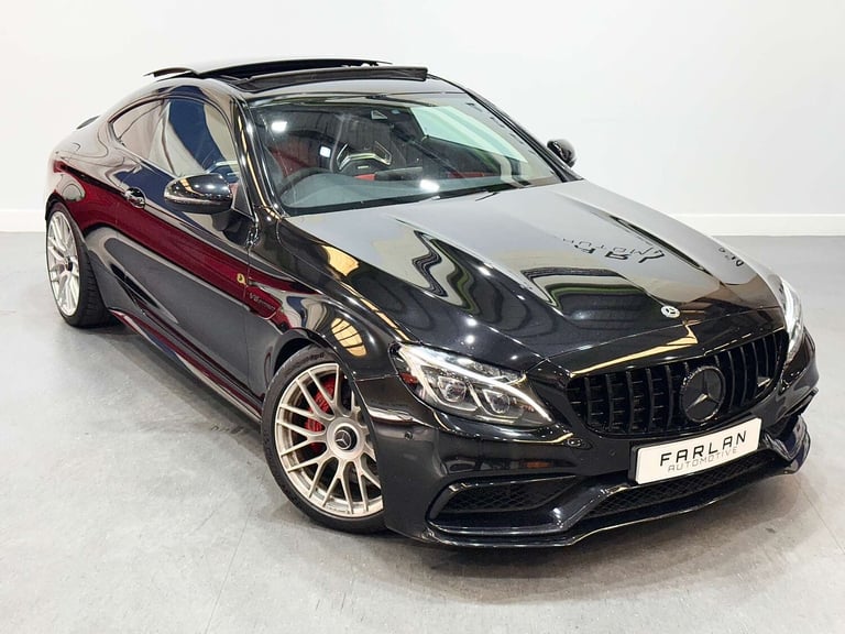 2017 Mercedes-Benz C Class 4.0 C63 V8 BiTurbo AMG S (Premium) Coupe 2dr Petrol SpdS MCT Euro 6 (s...