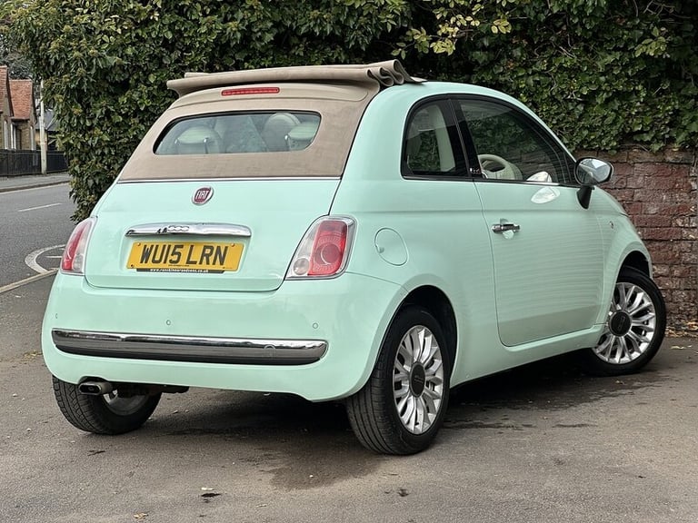 2015 Fiat 500C TwinAir Lounge Convertible Petrol Manual