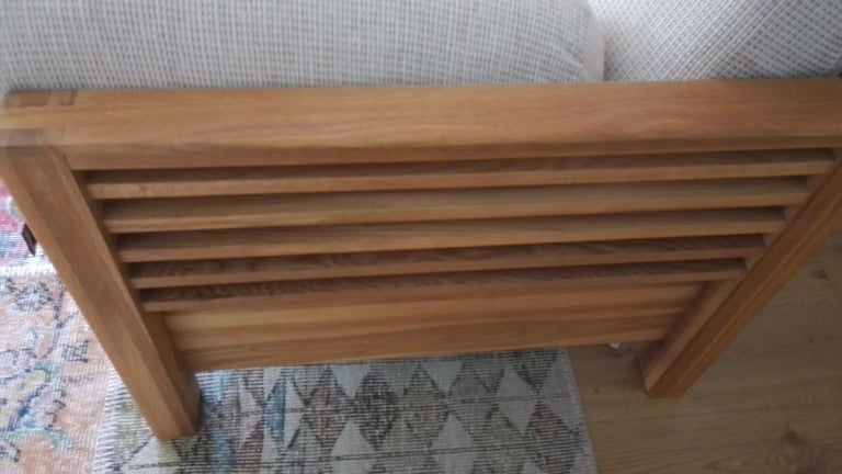 Futon Horizon three-seater solid oak bed settee