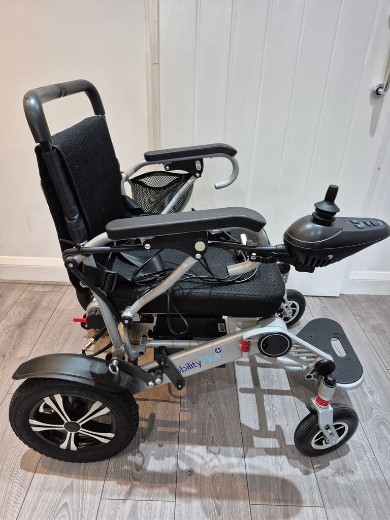 Mobility plus powered wheelchair in working order