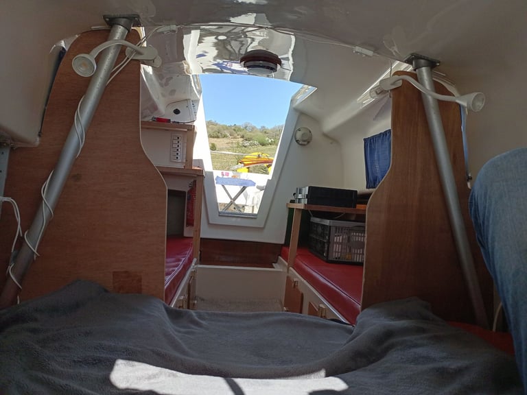 23ft Pandora Sailing Yacht with Road Trailer