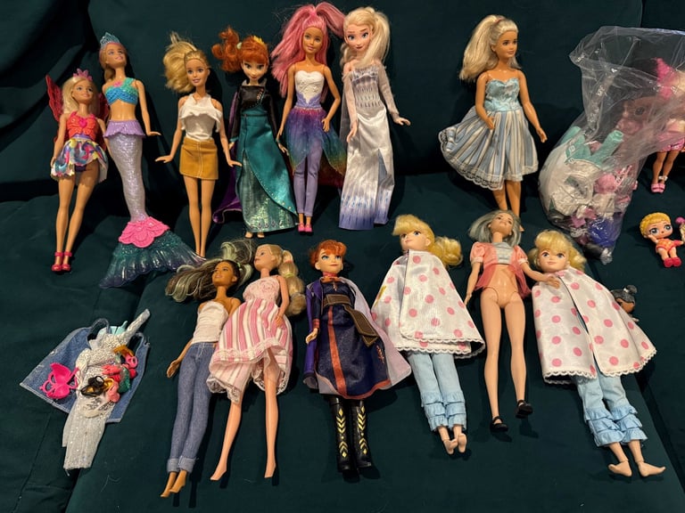 image for Assorted dolls (ages 5-8). Sold all together (£25), or separately, as desired (£3 each)