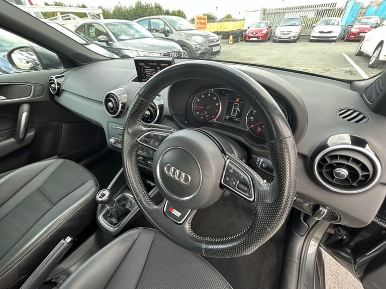 2017 Audi A1 1.4 Petrol (TFSI), S Line, Hatchback, 3 Door, Manual, Euro 6. Hatchback Petrol Manual