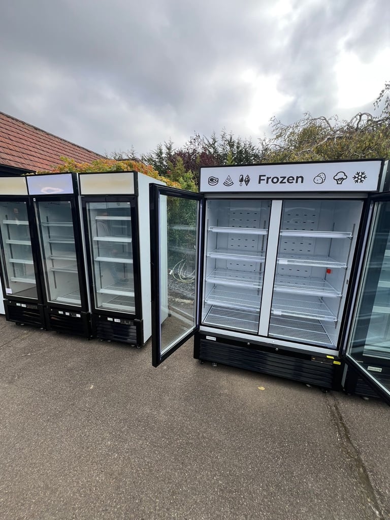 Commercial upright display fridge or freezer brand new b grade cafe shop restaurant 