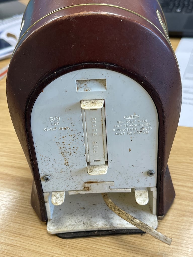 Vintage Tetley Bitter beer pump light box