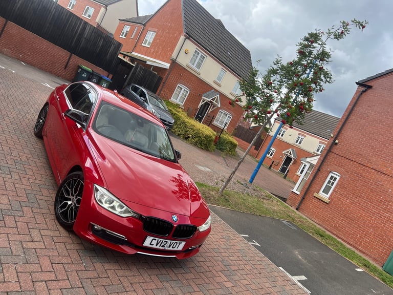 BMW 320d M Sport Auto | Red | Full History | New Turbo & Timing Chain | £35 Tax | MOT 2026