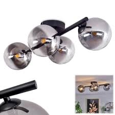 Ceiling Light - smoke coloured.